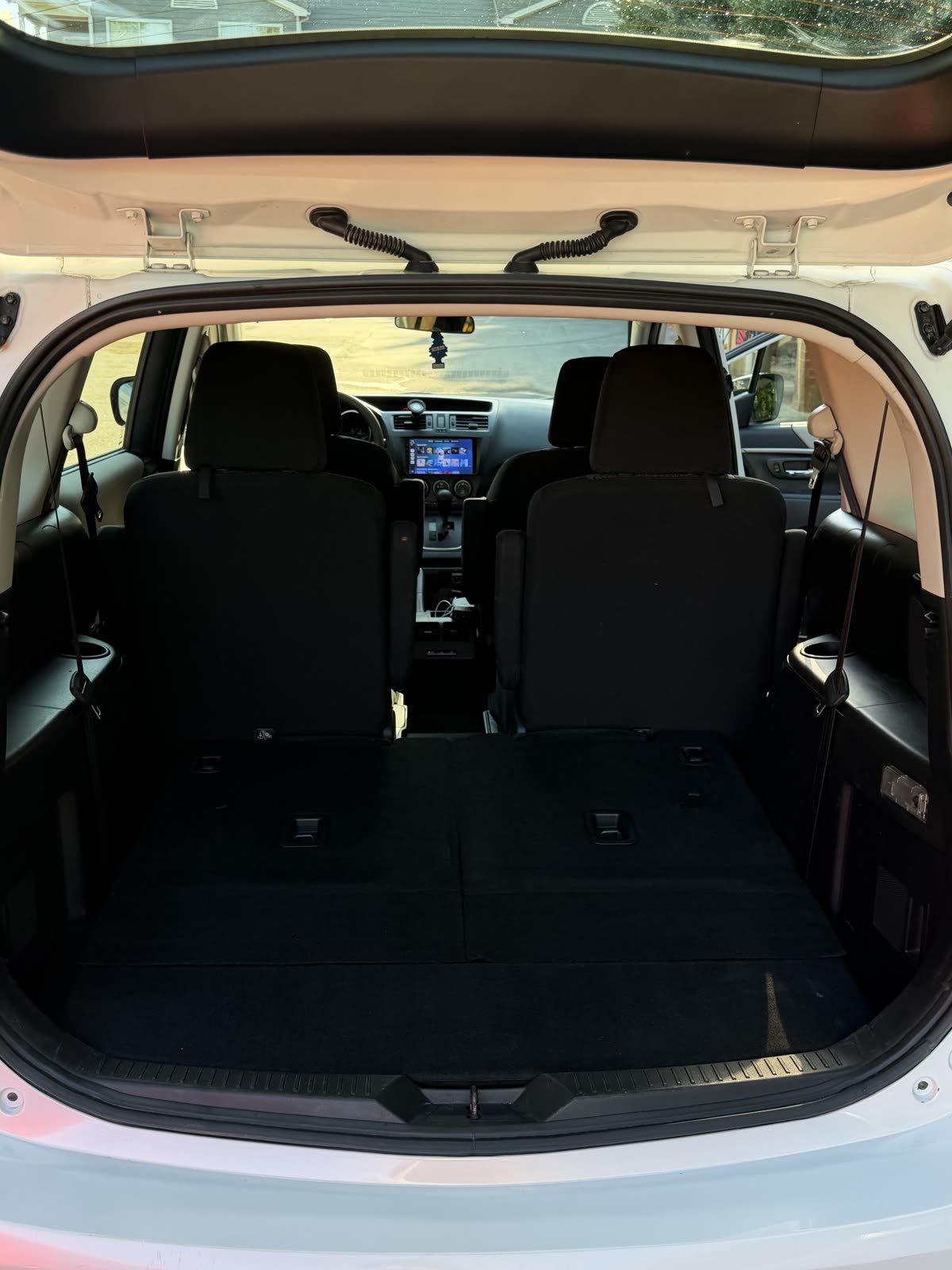 Clean cargo area after