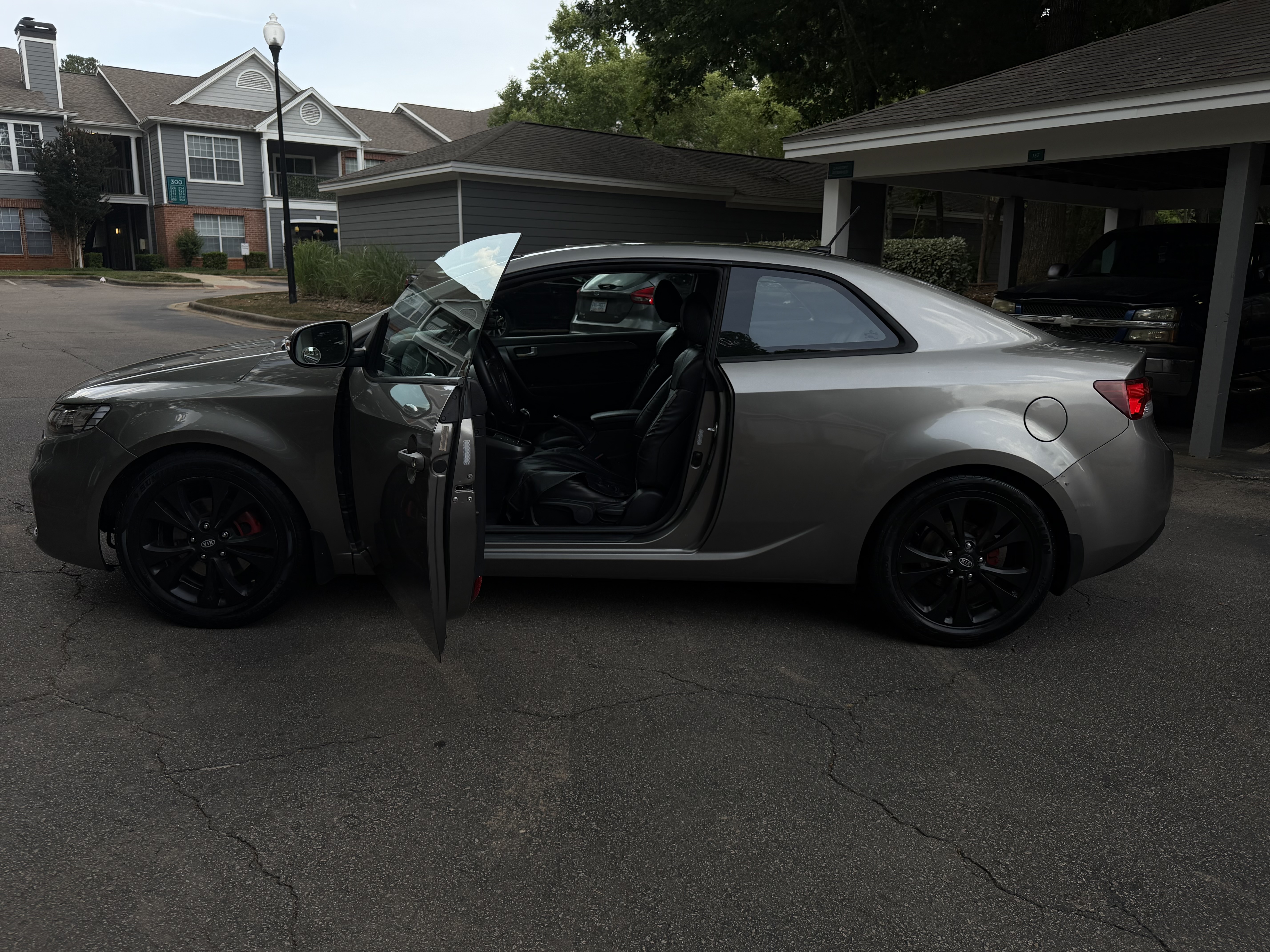 Freshly detailed car